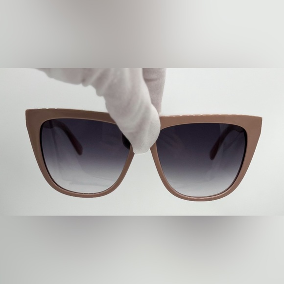 STELLA MCCARTNEY Blush Gold Chain Sunglasses SC0011SA Excellent condition! - Picture 8 of 10